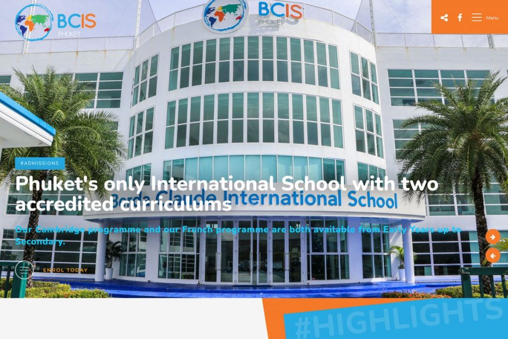 Berda Claude International School Phuket BCIS - Melki.Biz - Web Design & SEO in Phuket