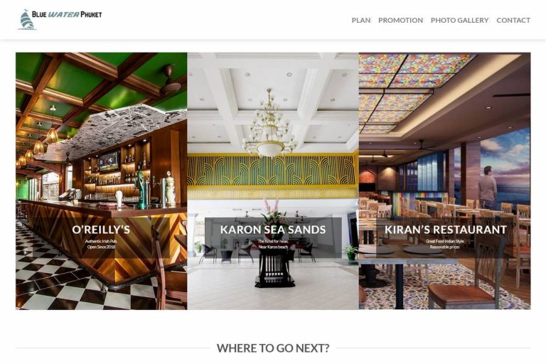 Blue Water Phuket - Melki.Biz - Web Design & SEO in Phuket
