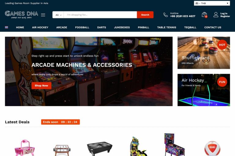 Game Room Specialists in Thailand & ASIA - Melki.Biz - Web Design & SEO in Phuket