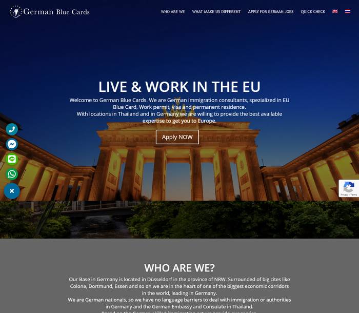 German Blue Cards Live Work in the EU