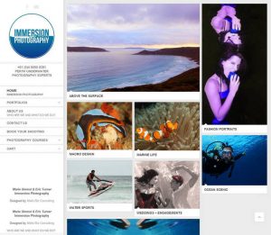 Immersion Photography - Marie Glemot & Eric Turner - Phuket Web Design