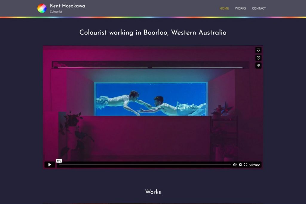Kent Hosokawa - Colourist - Melki.Biz - Web Design & SEO in Phuket