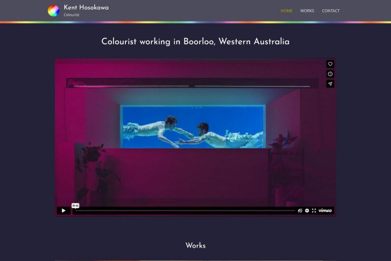 Kent Hosokawa - Colourist - Melki.Biz - Web Design & SEO in Phuket