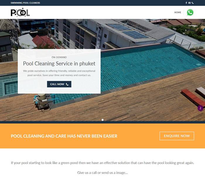 Phuket Pool Cleaning - Melki.Biz - Consulting, SEO & Web Design in Phuket