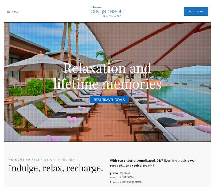 Prana Resort NANDANA Samui - Melki.Biz - Consulting, SEO & Web Design in Phuket