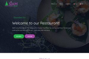 Siam Thai Restaurant – The first original Thai Restaurant in Kutaisi
