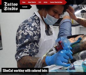 SlimCat Tattoo Studio in Patong Beach Phuket Web Design Web Design PORTFOLIO - Melki.Biz - Web Design & SEO in Phuket