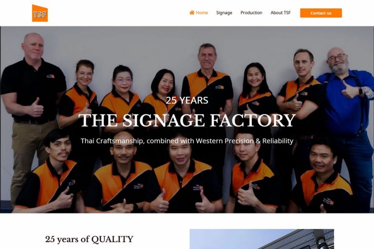 The Signage Factory - Melki.Biz - Web Design & SEO in Phuket