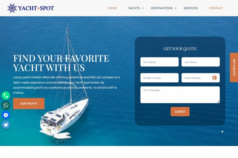 Yacht Spot Thailand - Melki.Biz - Web Design & SEO in Phuket
