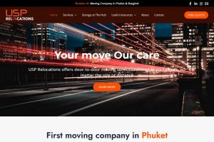 irst moving company in Phuket - USP - United Services Phuket